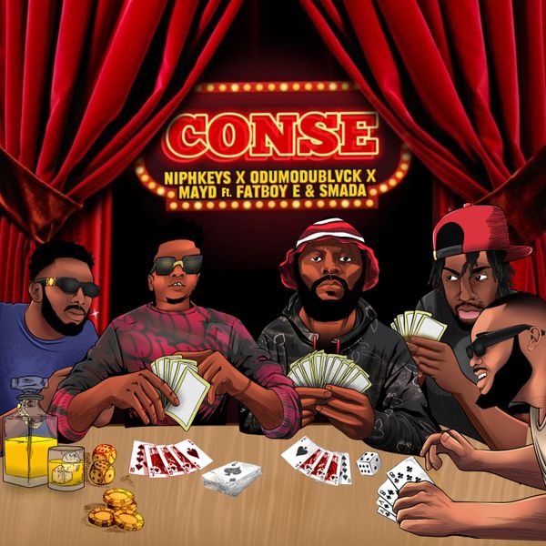 Niphkeys - Conse ft. ODUMODUBLVCK, May D (feat. Fatboy E, Smada), Fatboy E & Smada